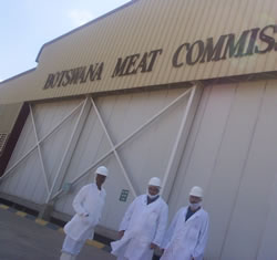 Dr Hassan Visit Botswana Meat Commission