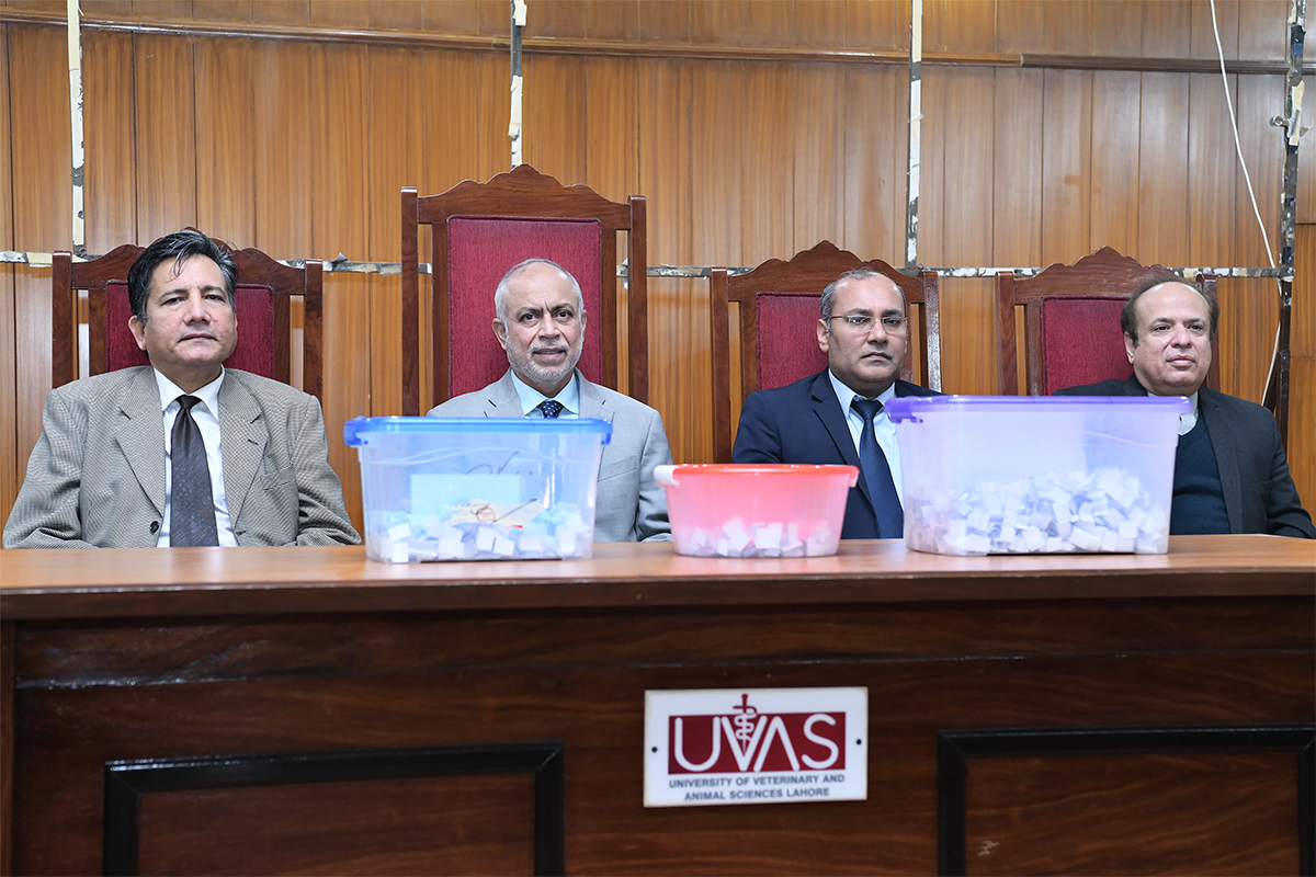 UVAS holds Umrah Draw ceremony