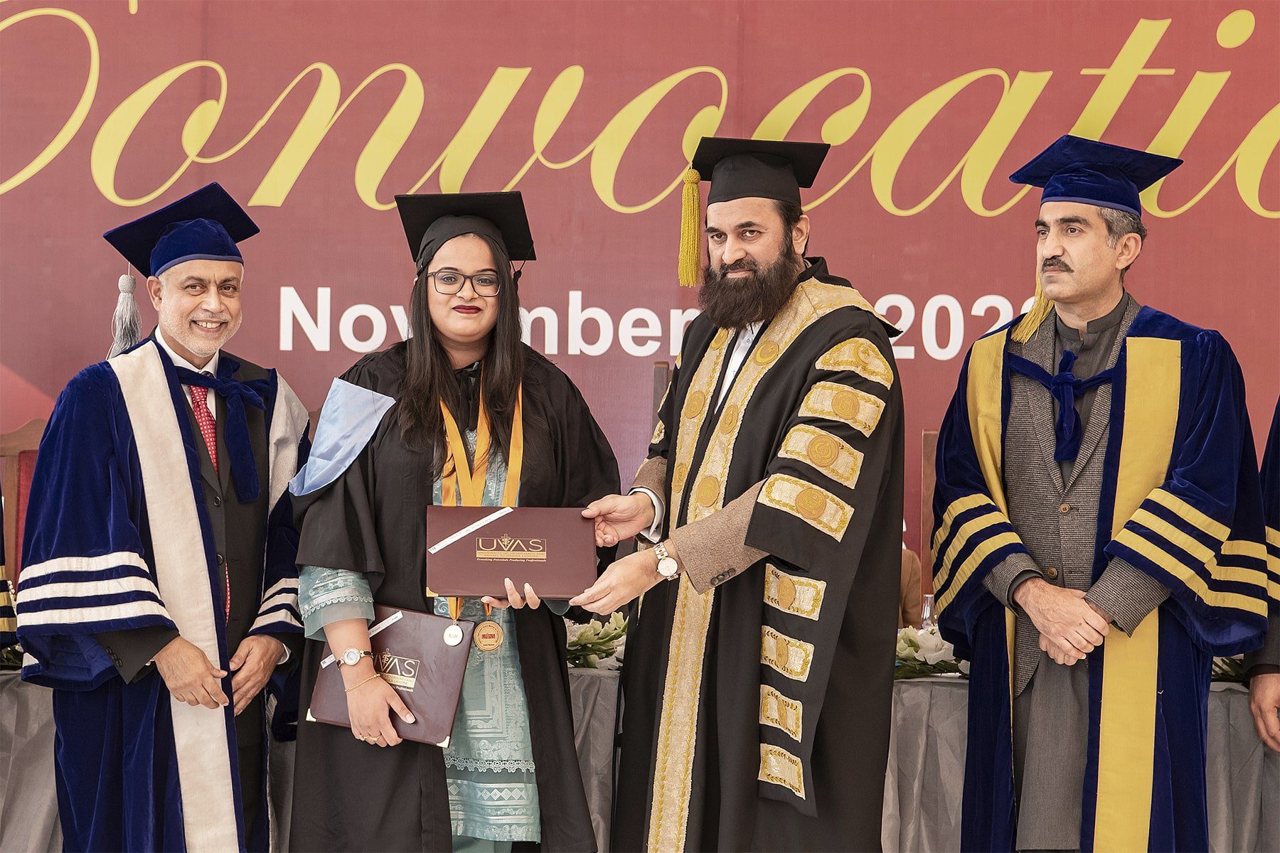 1,722 graduates awarded degrees at 13th UVAS Convocation