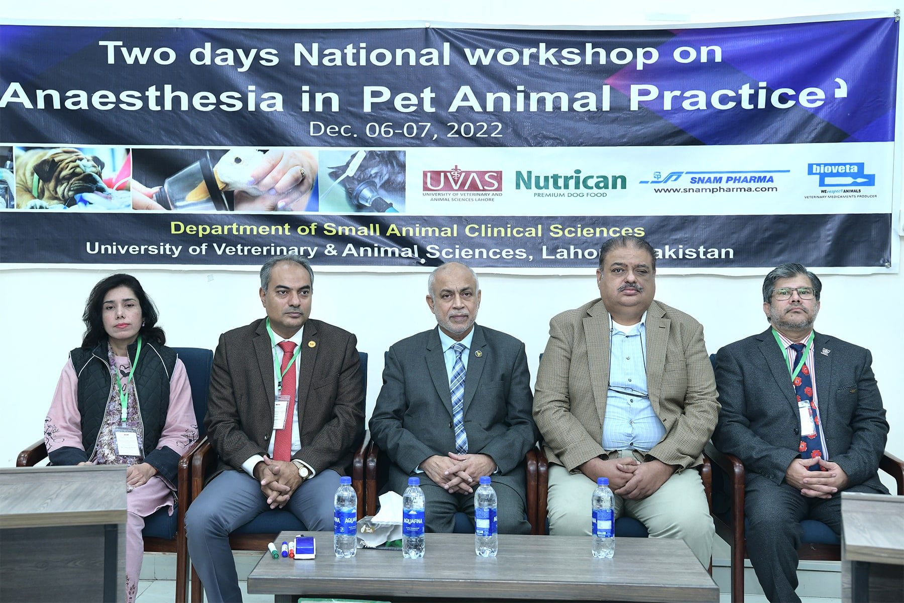 2-Days National Workshop on ‘Anaesthesia in Pet Animal Practice’ complete at UVAS