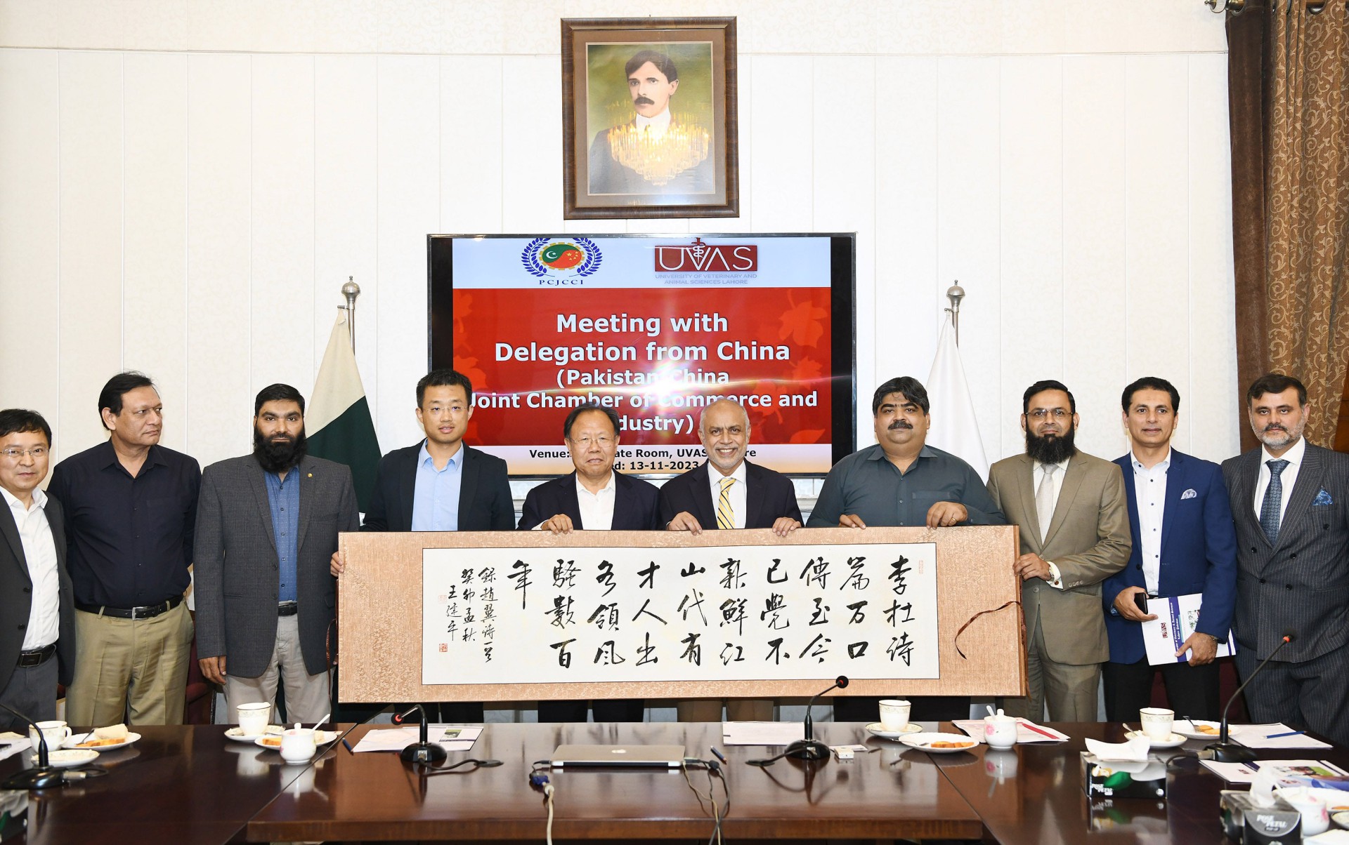UVAS holds Pak-China joint Chamber of Commerce and Industry meeting to collaborate in poultry & livestock vaccine production