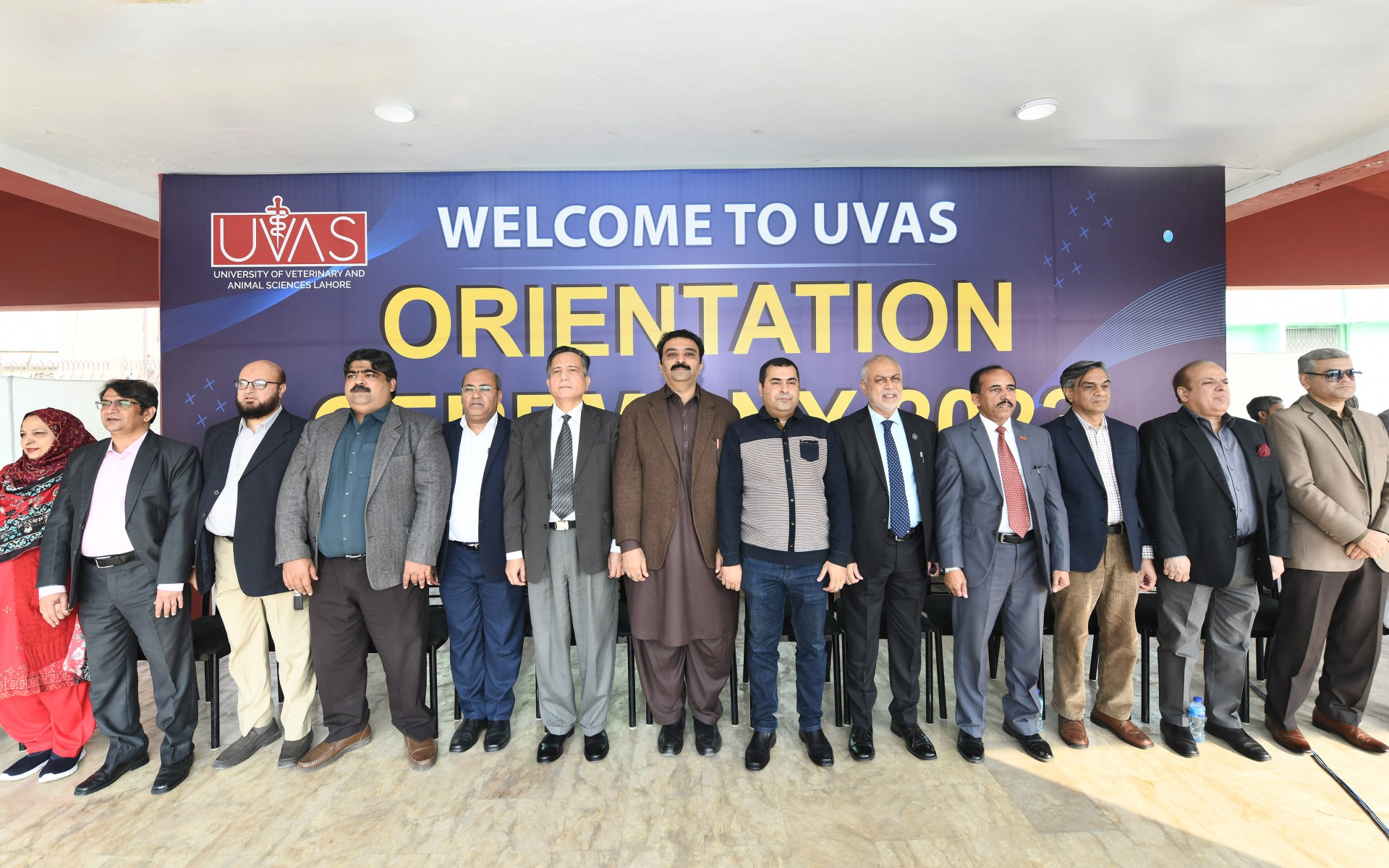 Orientation programme for newly-admitted undergraduate students at UVAS
